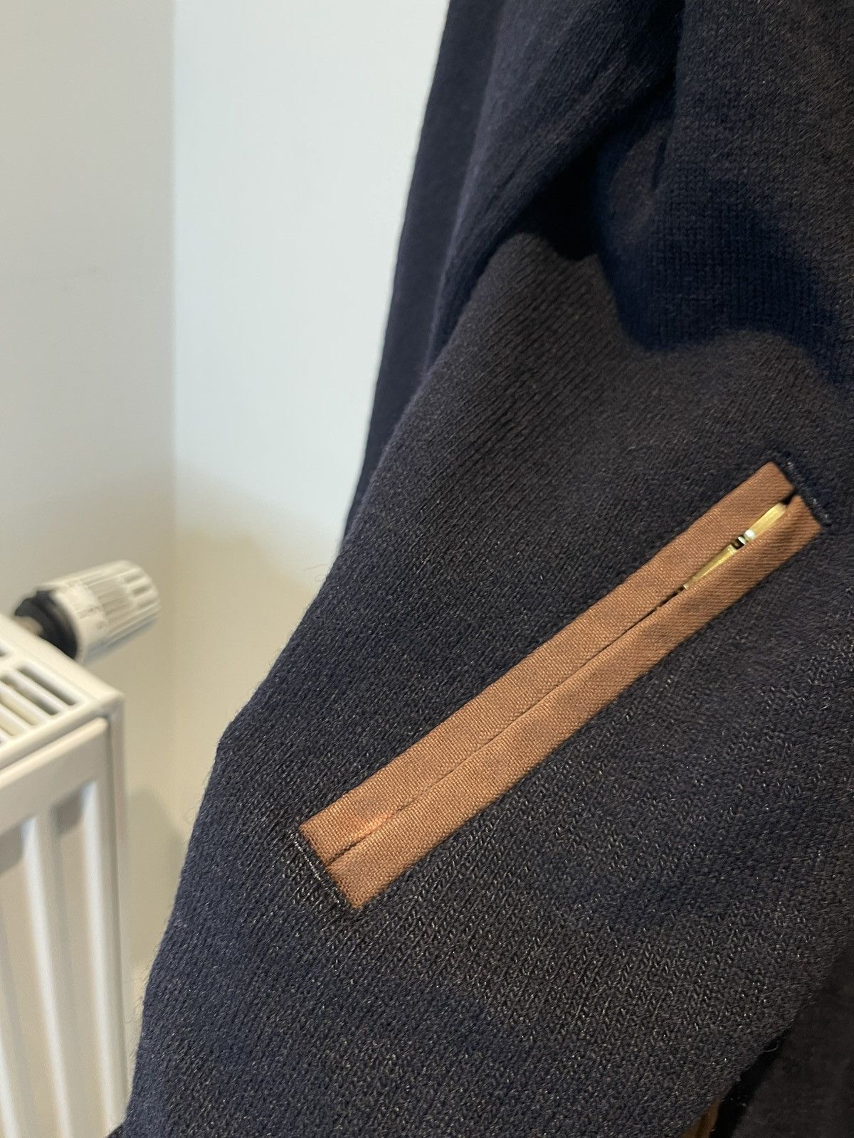 Kolor Kolor Fall 2010 Wool Zip Jacket with Contrast Canvas Tape Size US S / EU 44-46 / 1 - 8 Thumbnail