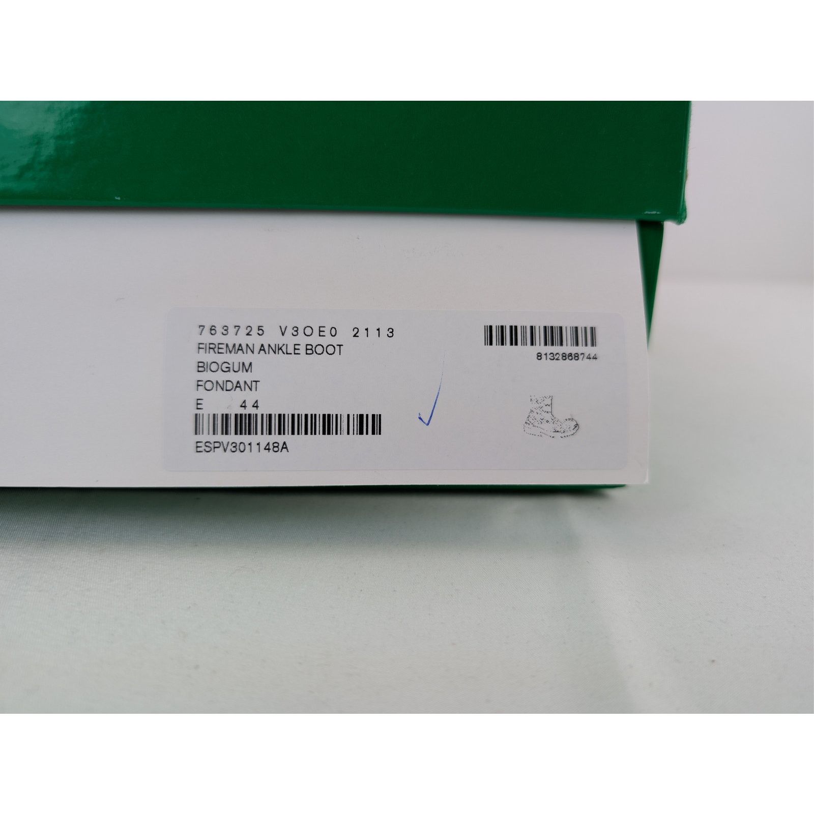 Bottega Veneta o1rshd1 Q:2 / Biogum Fireman Ankle Boots in Fondant Size US 11 / EU 44 - 19 Thumbnail