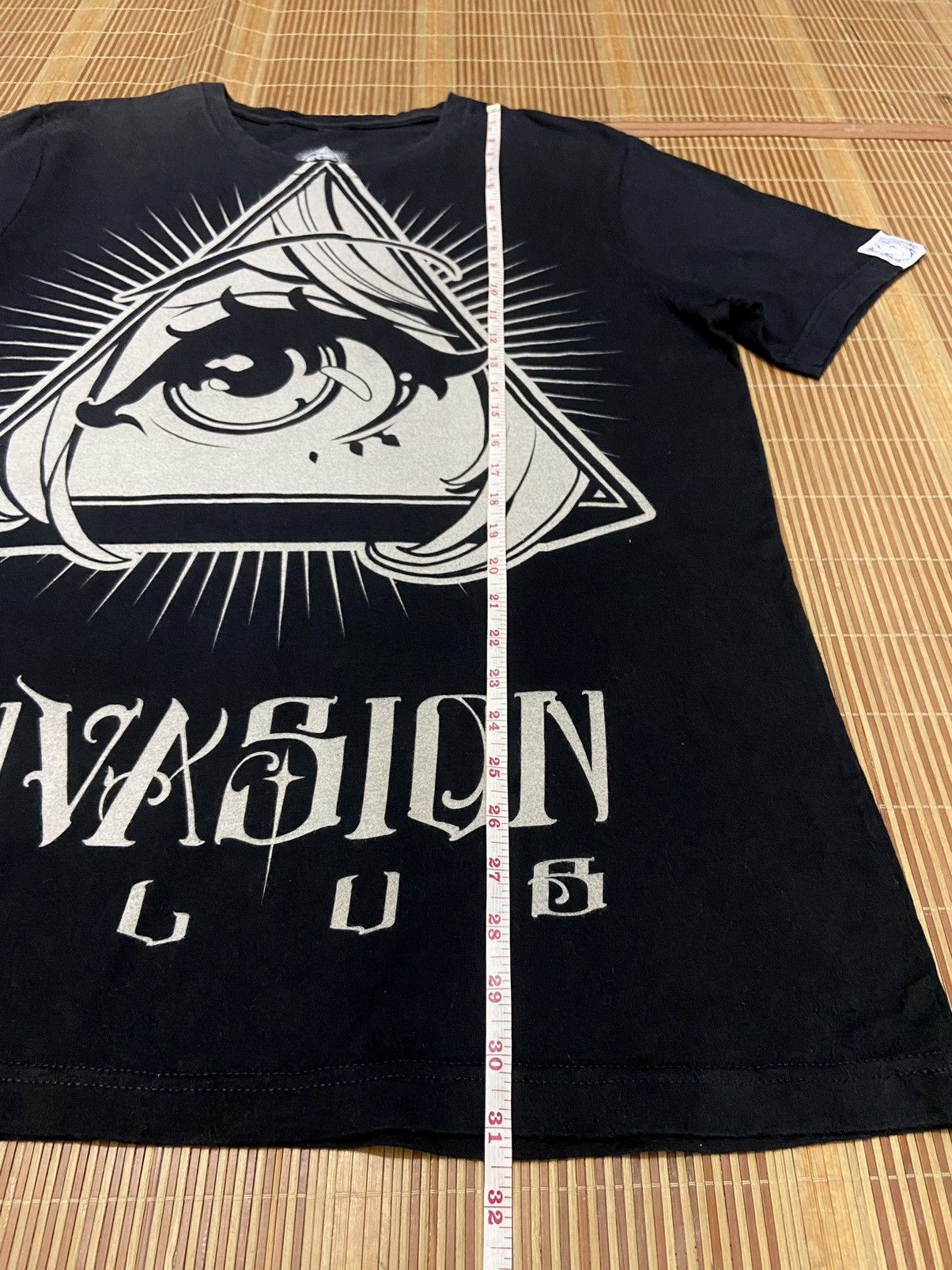 Japanese Brand INVASION CLUB TEE Size US L / EU 52-54 / 3 - 6 Thumbnail