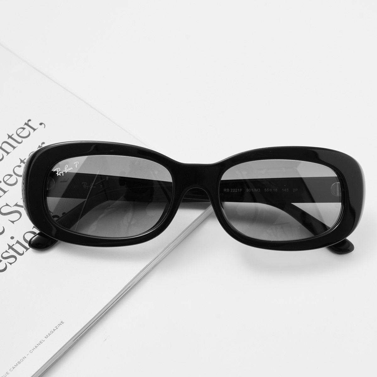RayBan RAYBAN 0RB2221F 901/M3 SUNGLASSES Size ONE SIZE - 6 Thumbnail