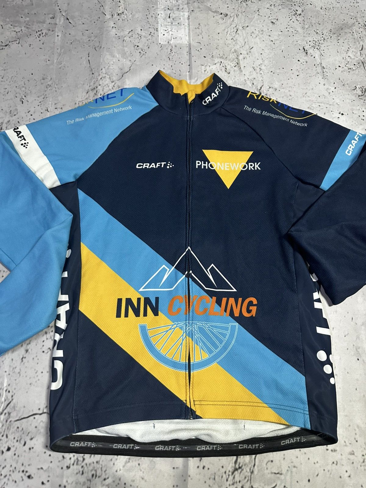 Schott Scott cycling jersey vintage Size US M / EU 48-50 / 2 - 2 Thumbnail