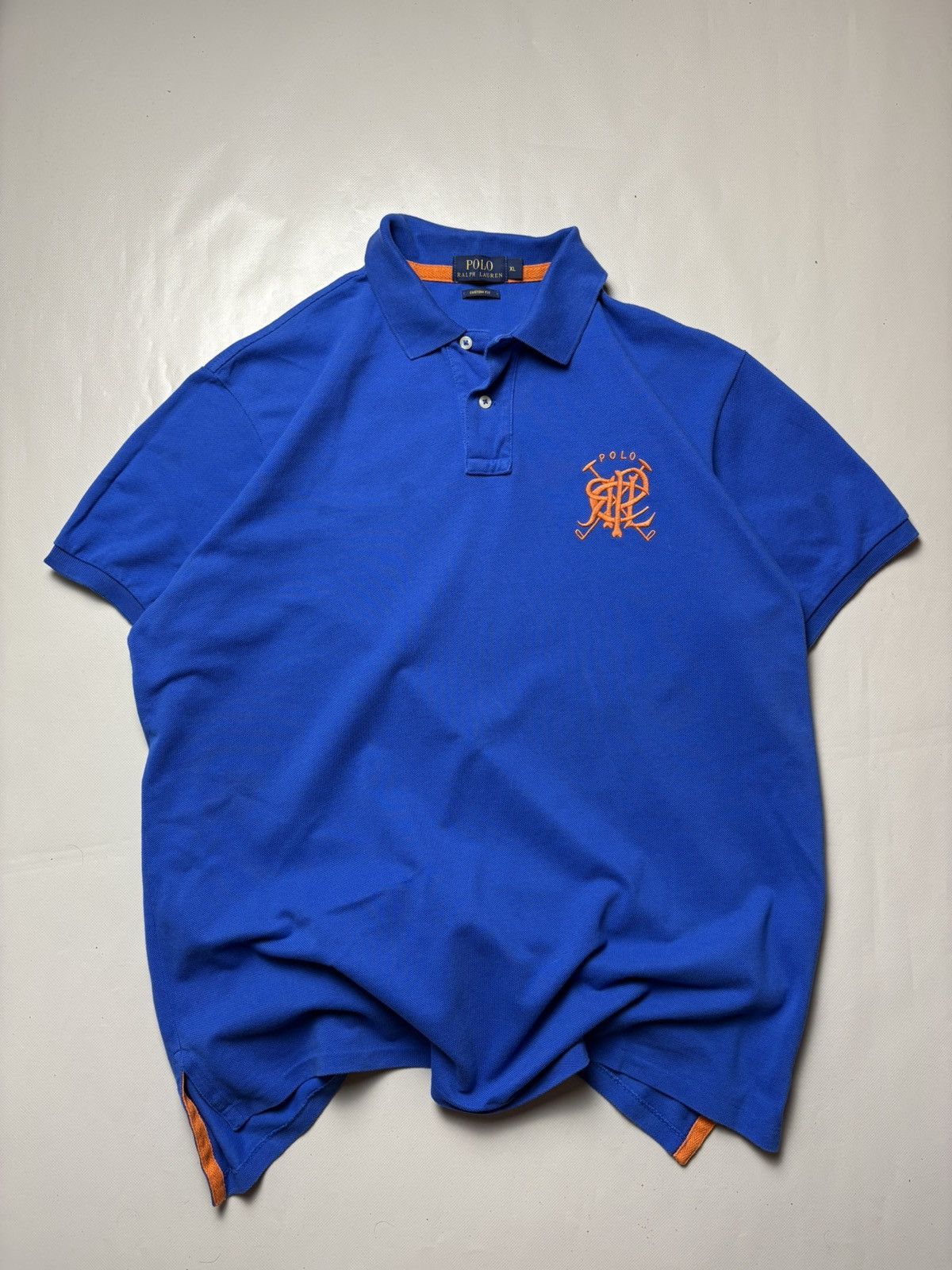 Polo Ralph Lauren Polo Ralph Lauren Scrible Logo Polo Size US XL / EU 56 / 4 - 1 Thumbnail