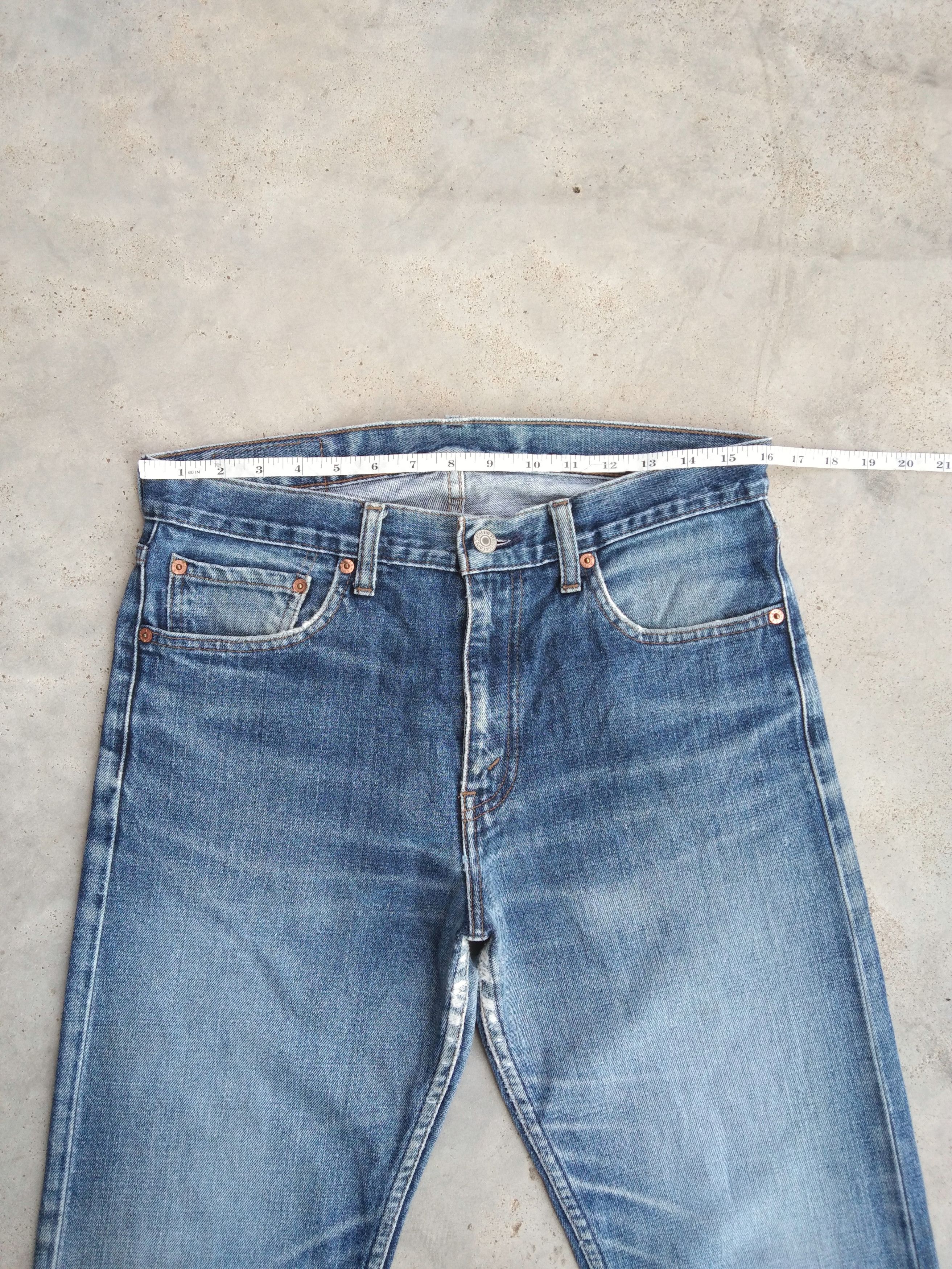Levi's Vintage Levi's Jeans 532 Faded Blue Distressed Denim 32x30 Size US 32 / EU 48 - 7 Thumbnail