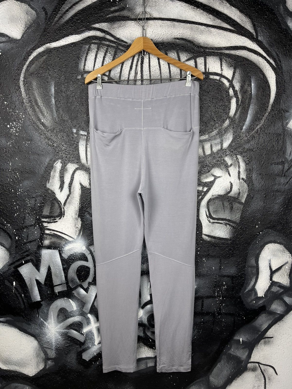 Maison Margiela MM6 Maison Margiela Gray Leggings Pants Women’s Size M Size 32" / US 10 / IT 46 - 7 Thumbnail