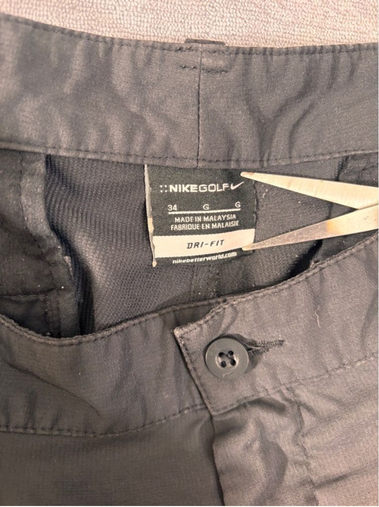 Nike Men's Nike Golf Shorts Size 34 Gray Size US 34 / EU 50 - 7 Thumbnail