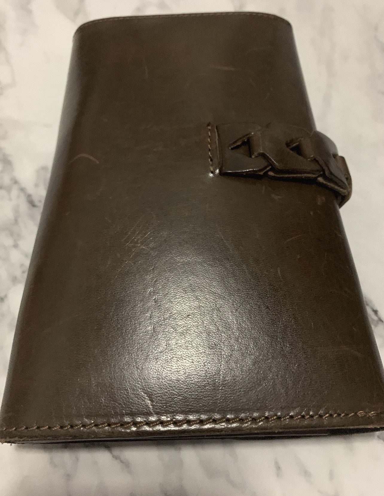 Ann Demeulemeester 🔥 Rare!! Vintage Ann Demeulemeester leather buckle wallet Size ONE SIZE - 2 Thumbnail