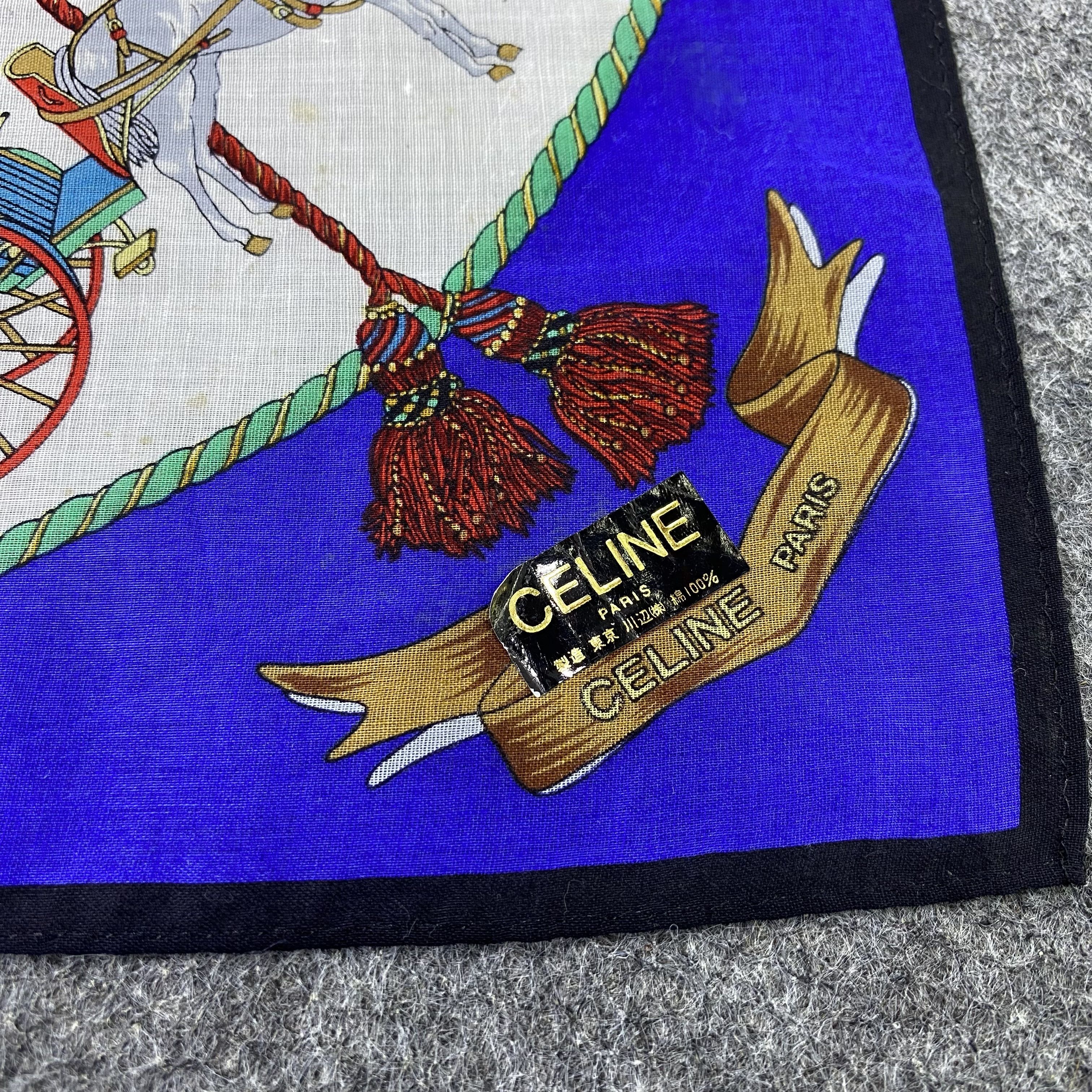 Celine Celine Handkerchief / Bandana / Neckerchief-B2217 Size ONE SIZE - 7 Thumbnail