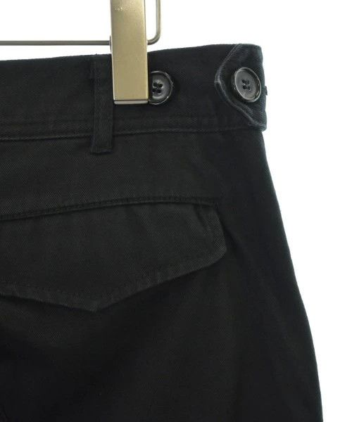 Comme des Garcons SHIRT Casual Pants Plain Cotton Zipper Straight Cut Black Size US 33 - 5 Thumbnail