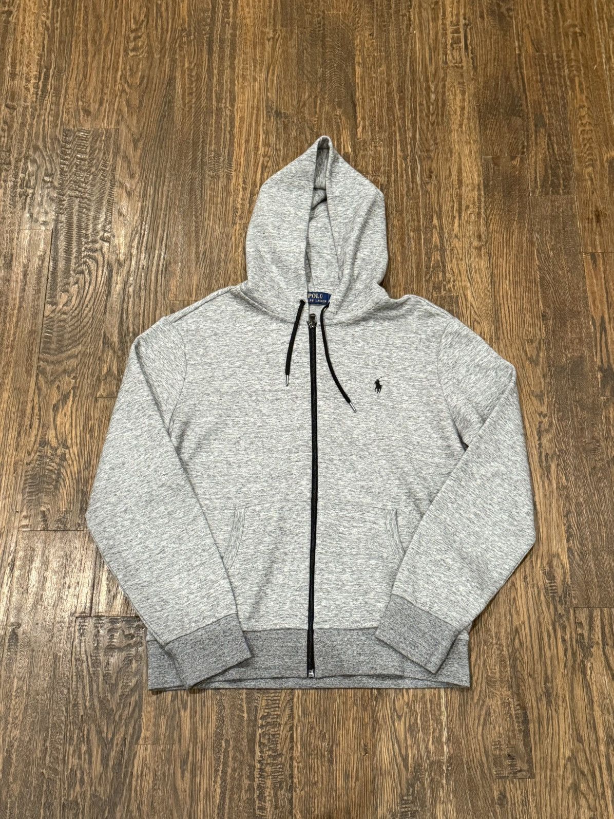 Polo Ralph Lauren Grey Polo Ralph Lauren zip up hoodie Size US L / EU 52-54 / 3 - 1 Thumbnail