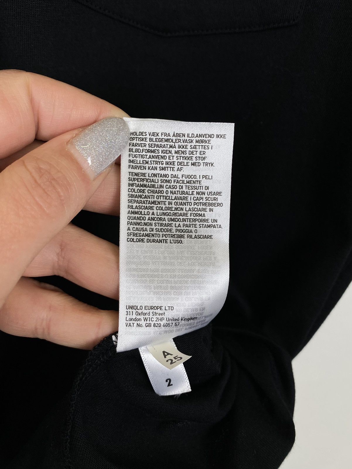 Uniqlo Uniqlo x Roger Federer Tennis T-Shirt Men’s Size S Black Top Size US S / EU 44-46 / 1 - 6 Thumbnail