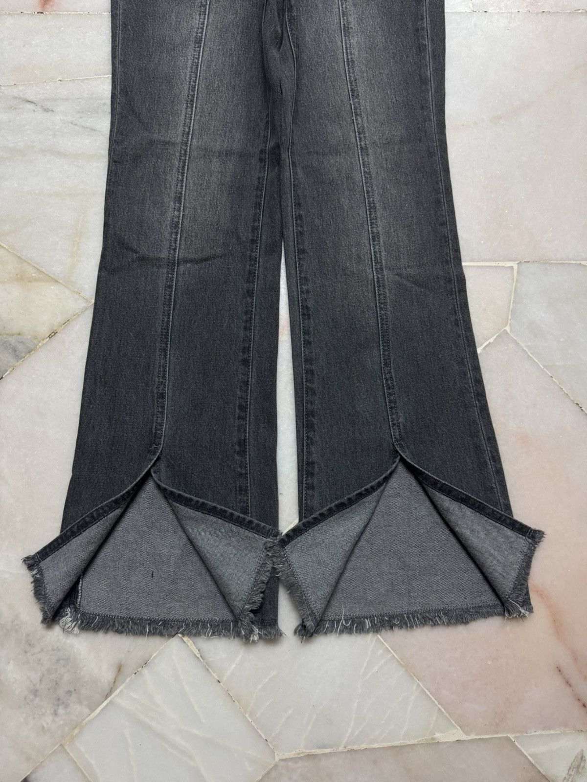 Japanese Brand 💥BAGGY FLARE💥VTG JAPANESE CLASSIC BOOTCUT MUDWASH STYLE Size US 27 - 6 Thumbnail