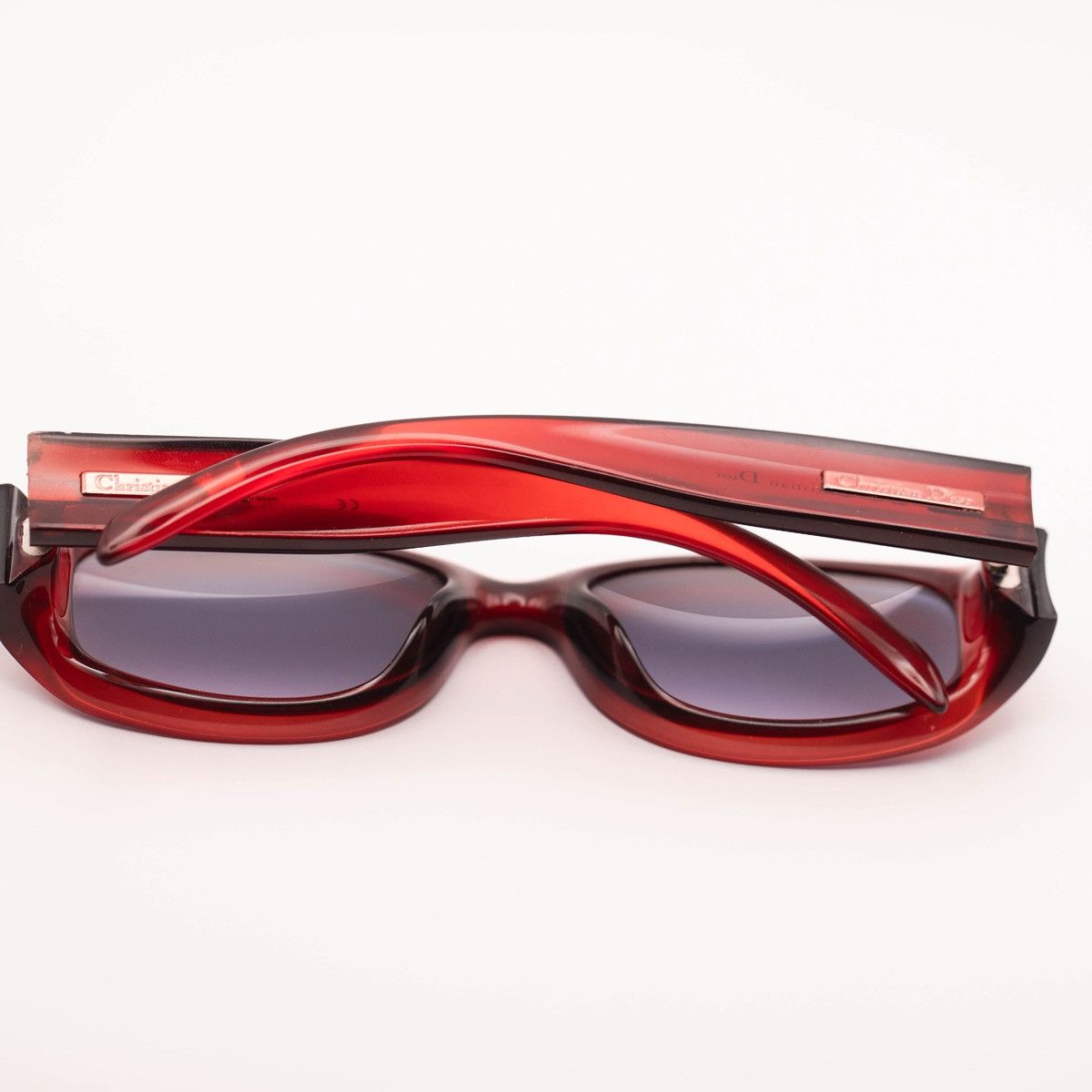 Vintage Vintage dior chrystel 37Nsunglasses with blue shades Size ONE SIZE - 7 Thumbnail