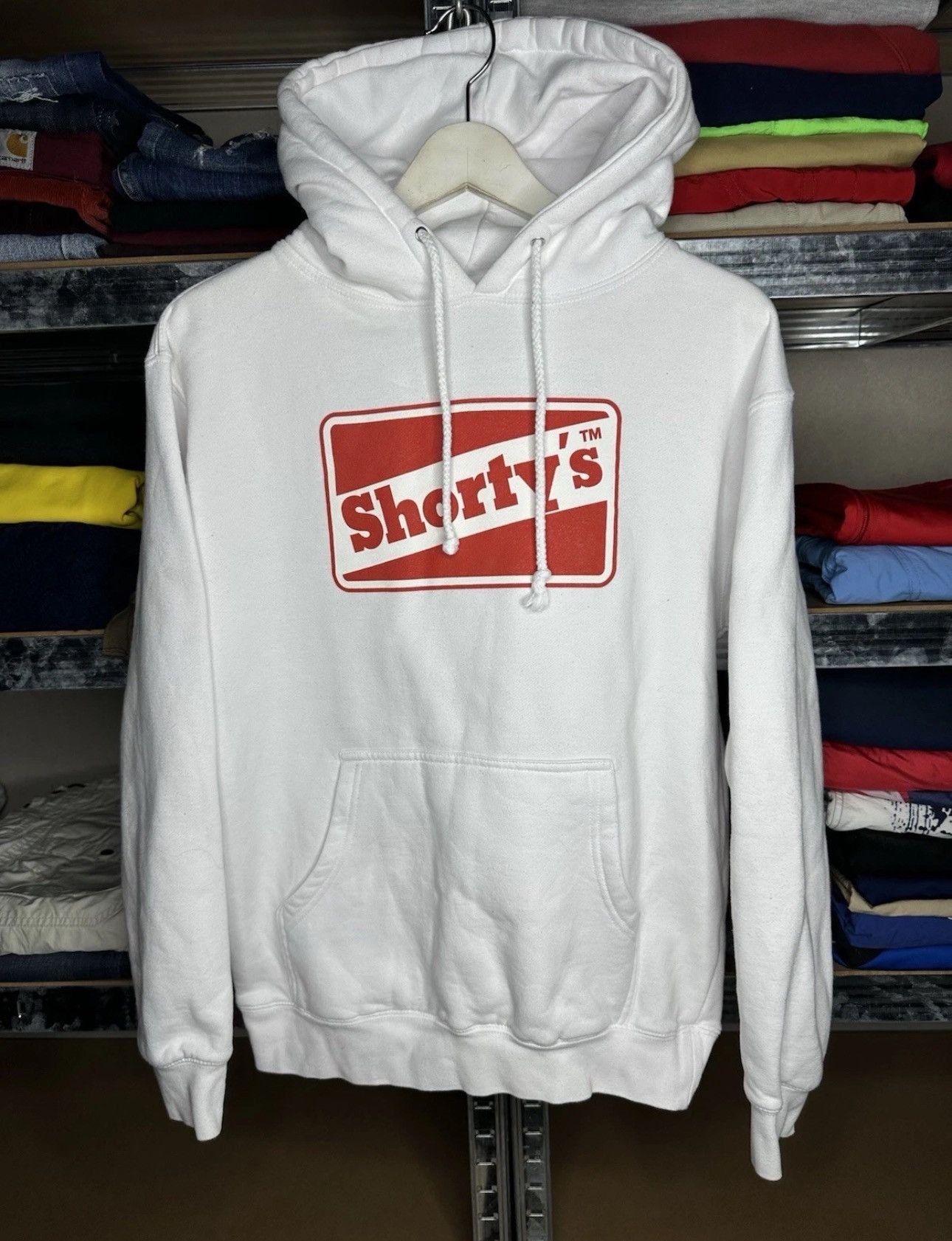SHORTY'S Skateboarding Shortys OG Box LOGO Skate Hoodie
