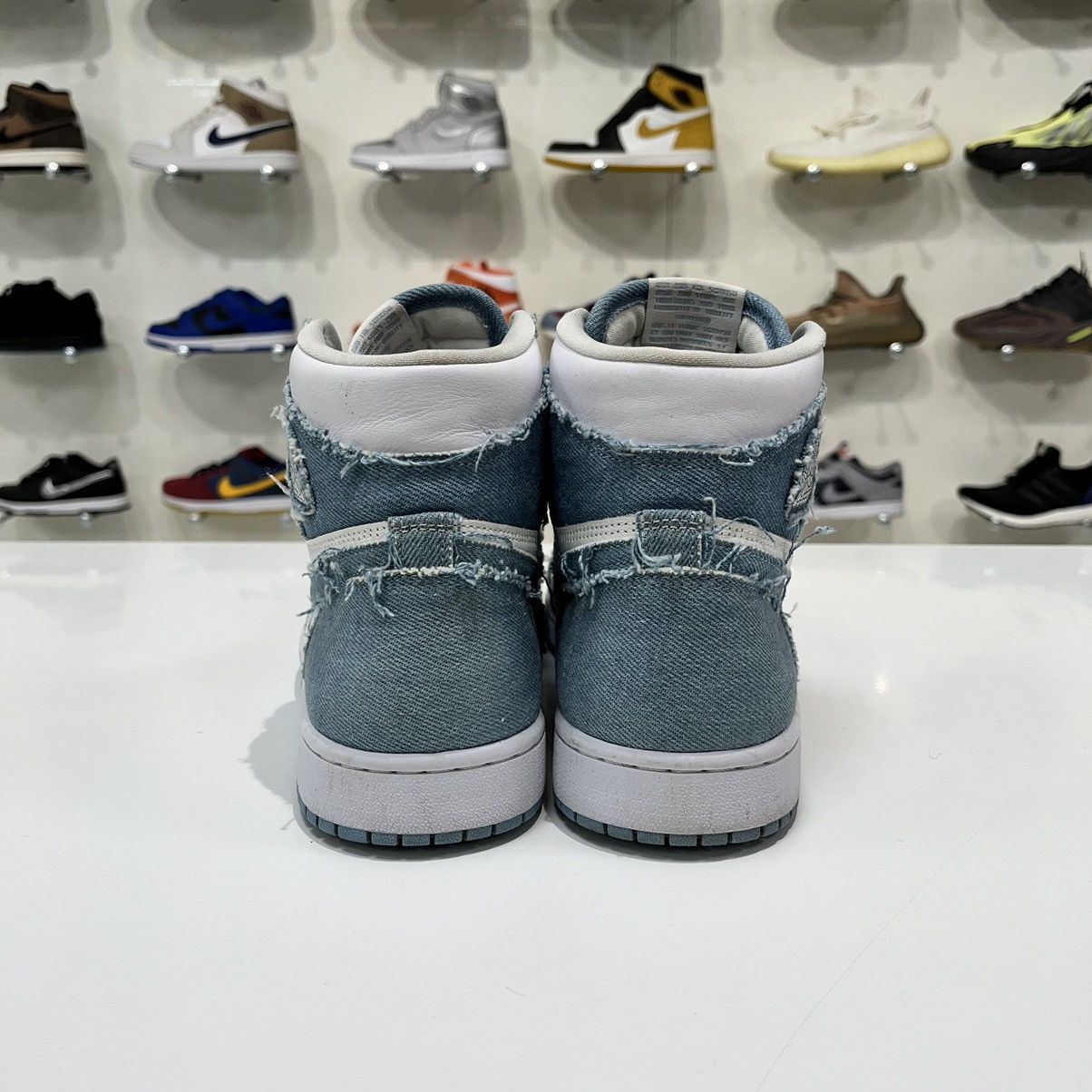 Nike Air Jordan 1 Retro High OG Denim Size US 10 / IT 40 - 5 Thumbnail