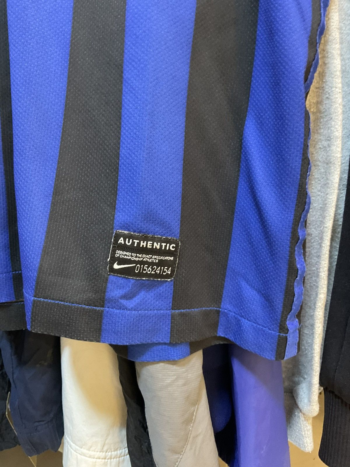 Nike 2014-2015 Inter Milan Home Kit Zanetti 4 Size US M / EU 48-50 / 2 - 5 Thumbnail