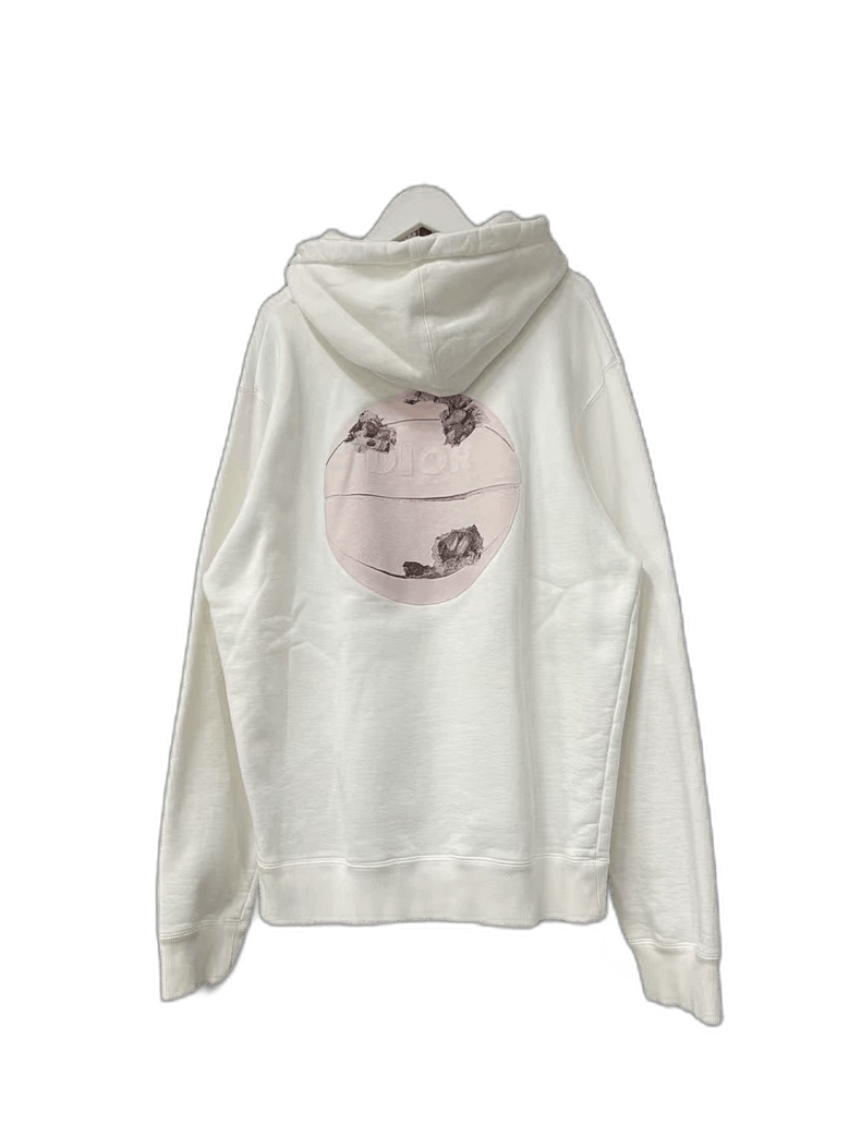 Dior Dior Basketball Print Hoodie with Pocket Stain-2505 Size US S / EU 44-46 / 1 - 1 Thumbnail