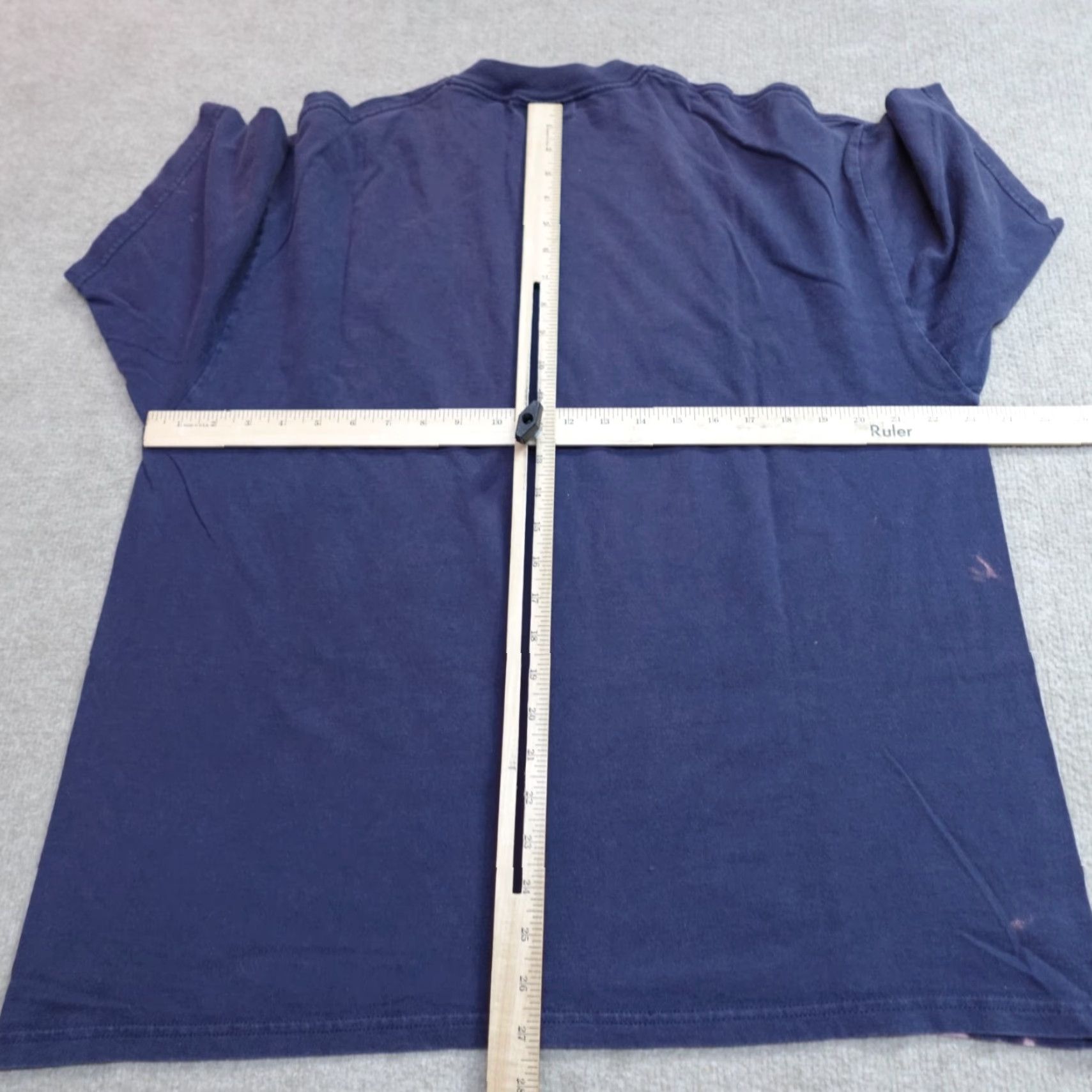 Vintage VINTAGE American Vintage Shirt XL Men Blue Crew Neck Short Sleeve Cotton Jersey Graphic Print 2000s T-Shirt Size US XL / EU 56 / 4 - 6 Thumbnail