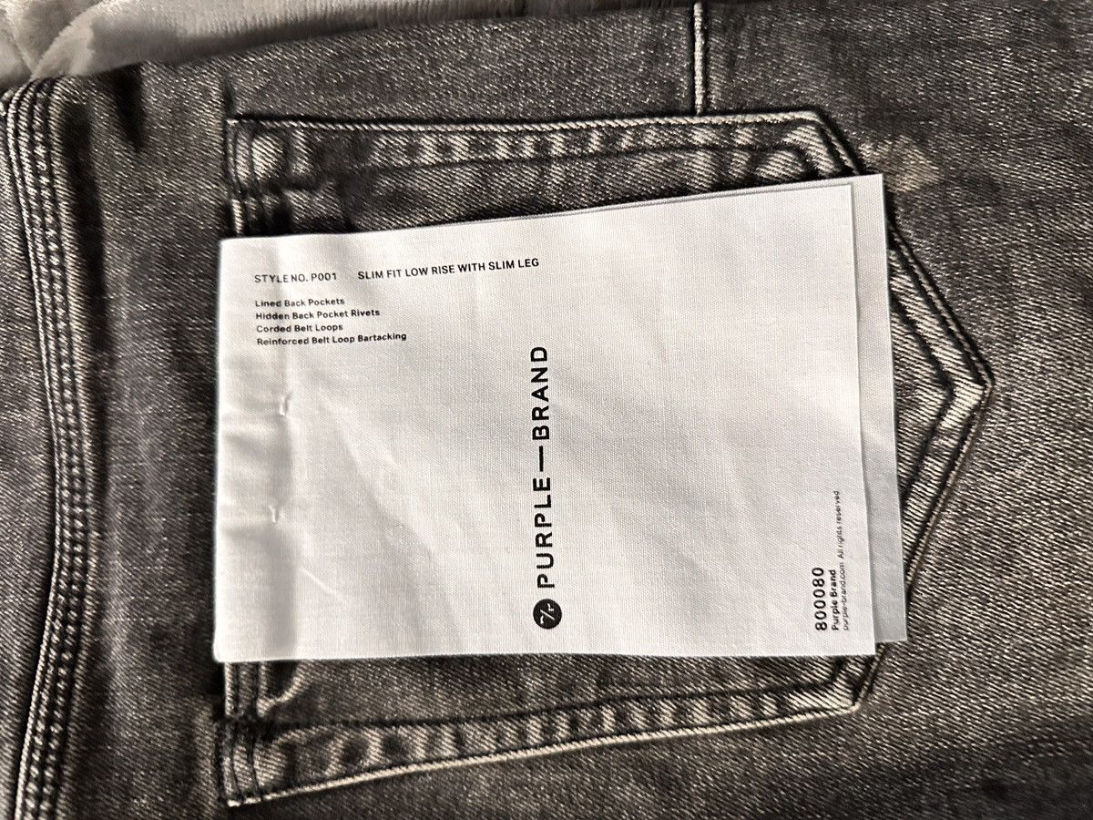 Purple Brand Purple Brand vintage distressed finish jeans Size US 36 / EU 52 - 3 Thumbnail