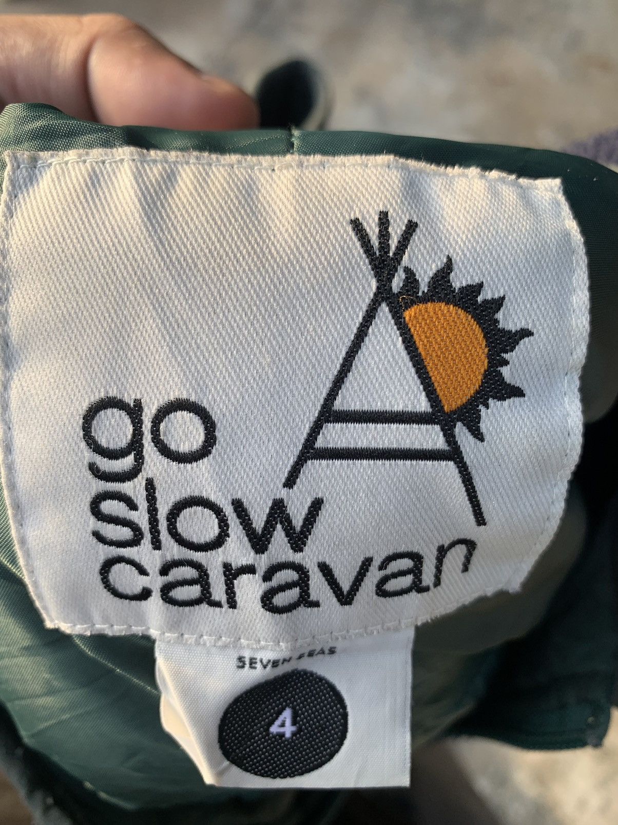 go slow caravan Go slow caravan fleece hooded jacket Size US L / EU 52-54 / 3 - 5 Thumbnail