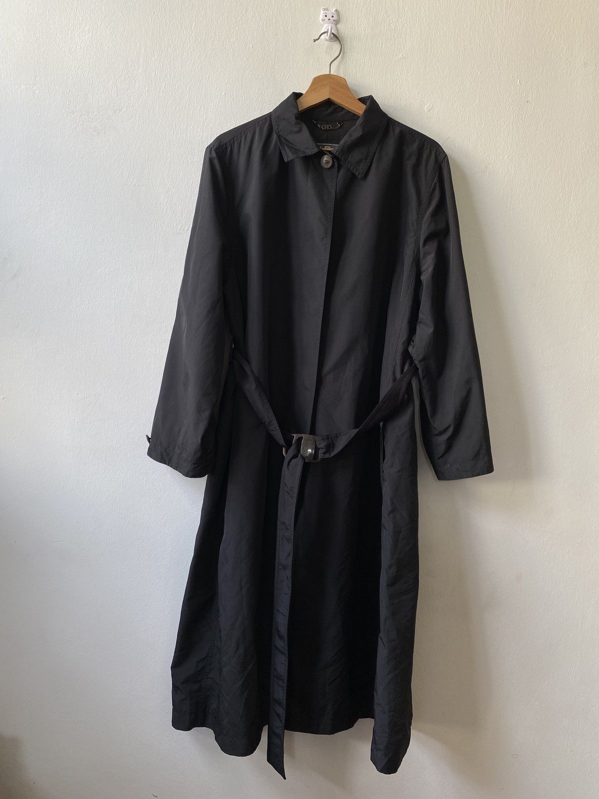 Salvatore Ferragamo × Vintage Vintage Salvatore Ferragamo Nylon Long Jacket Size US M / EU 48-50 / 2 - 1 Thumbnail