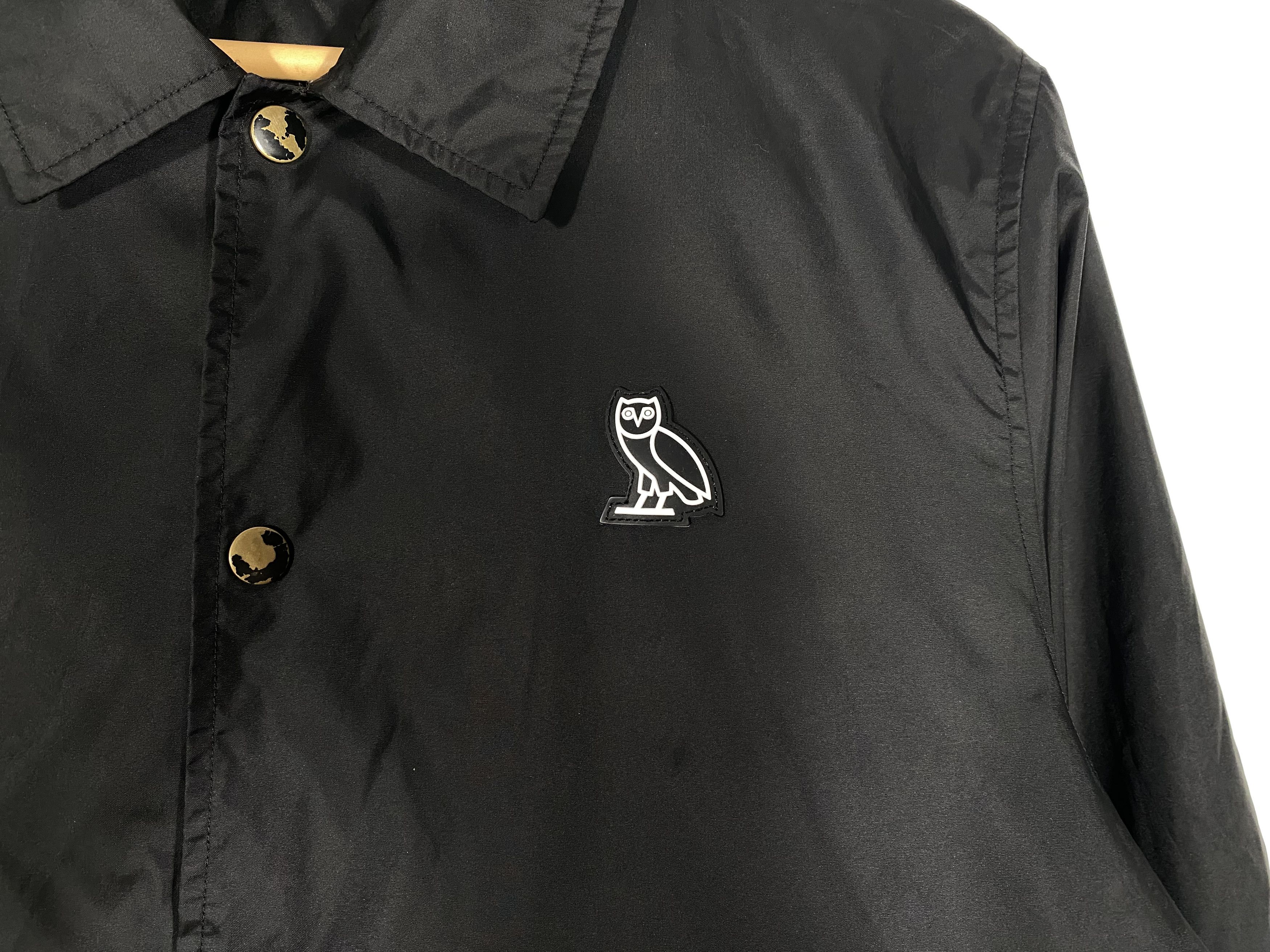 October's Very Own Octobers Very Own Classic Logo Nylon Coach Jacket Black Size US S / EU 44-46 / 1 - 3 Thumbnail