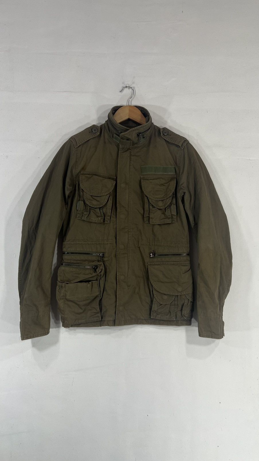 Hysteric Glamour Hysteric glamour skull military zip jacket | Grailed