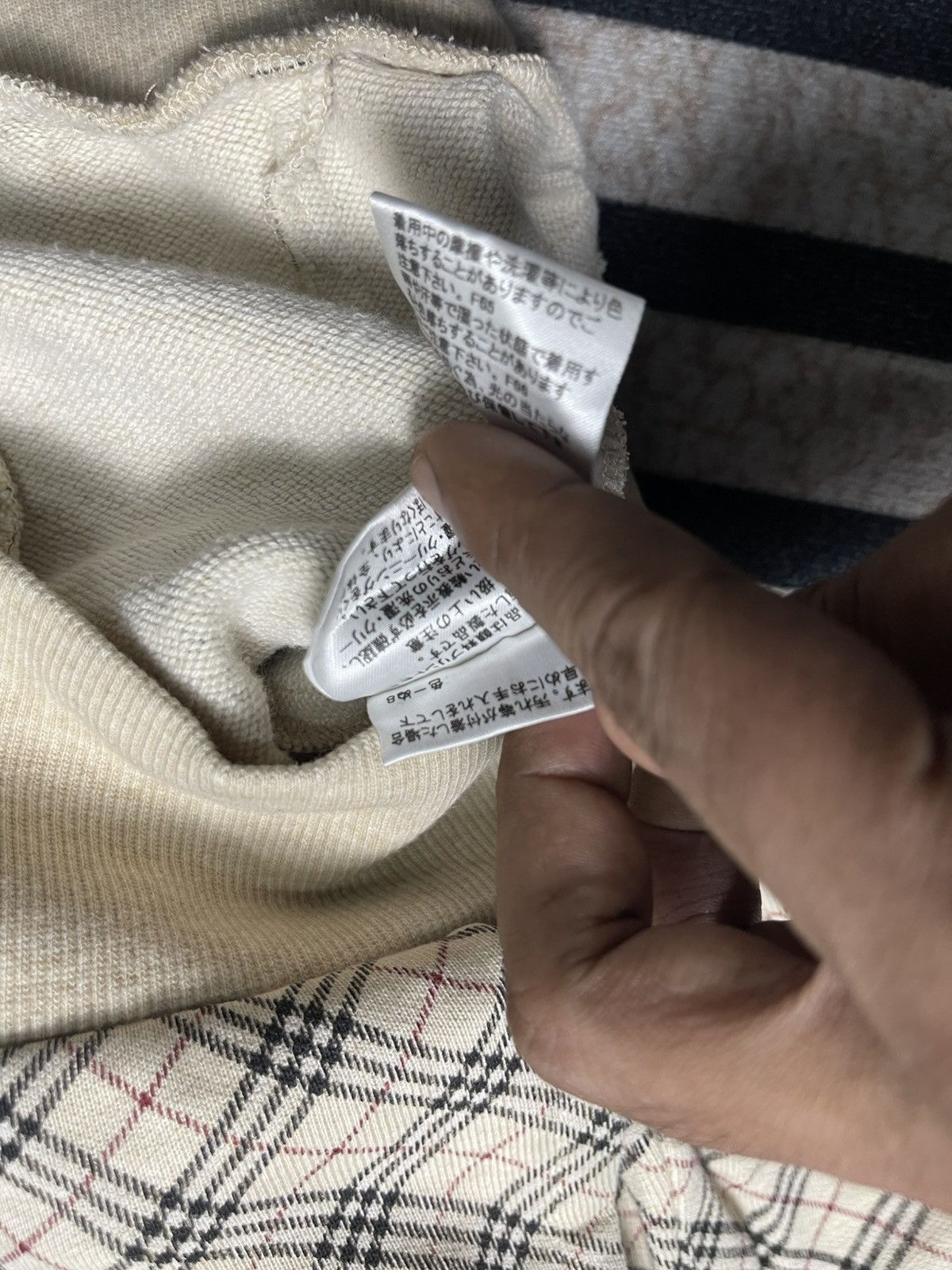 Burberry 🐐90s BURBERRY LONDON BLUE LABEL NOVACHECK SWEATER Size XS / US 0-2 / IT 36-38 - 14 Thumbnail