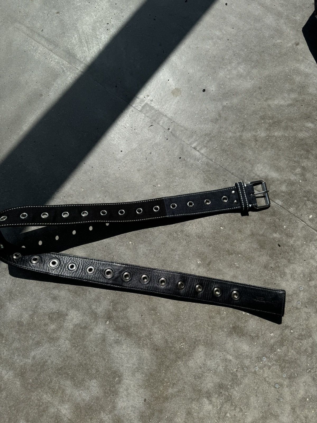Acne Studios × Designer Acne studios denim belt super rare avant garde Size 30 - 1 Thumbnail