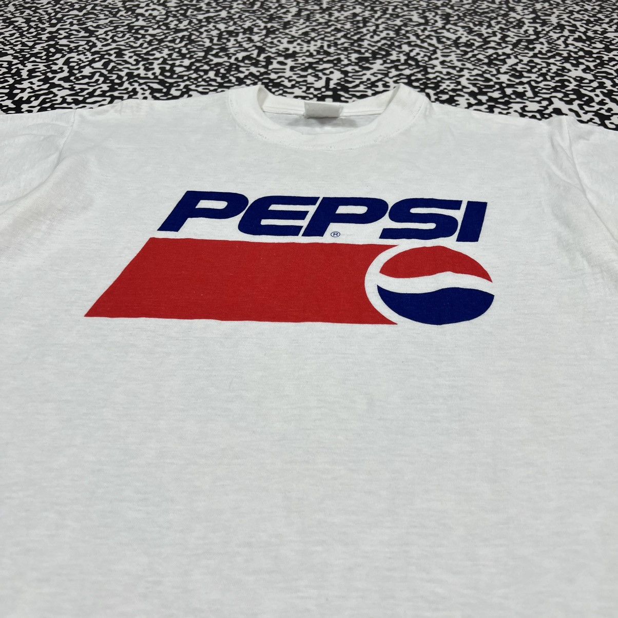 Pepsi Vintage 90s Pepsi Singe Stitch Big Logo Retro Style T-shirt Size US M / EU 48-50 / 2 - 6 Thumbnail