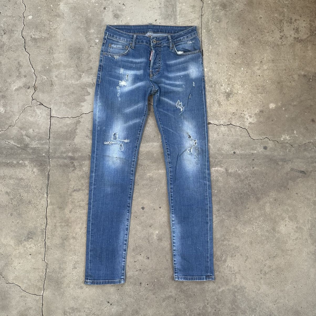 Dsquared2 Dsquared2 distressed denim Size US 34 / EU 50 - 1 Thumbnail
