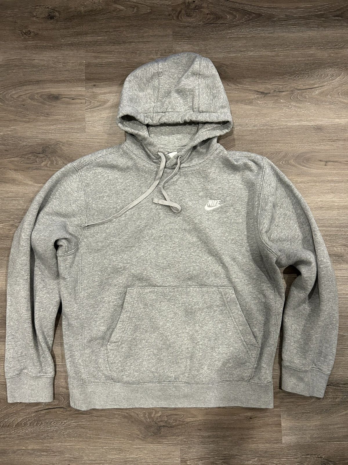 Nike Grey Nike Hoodie Size US S / EU 44-46 / 1 - 1 Thumbnail