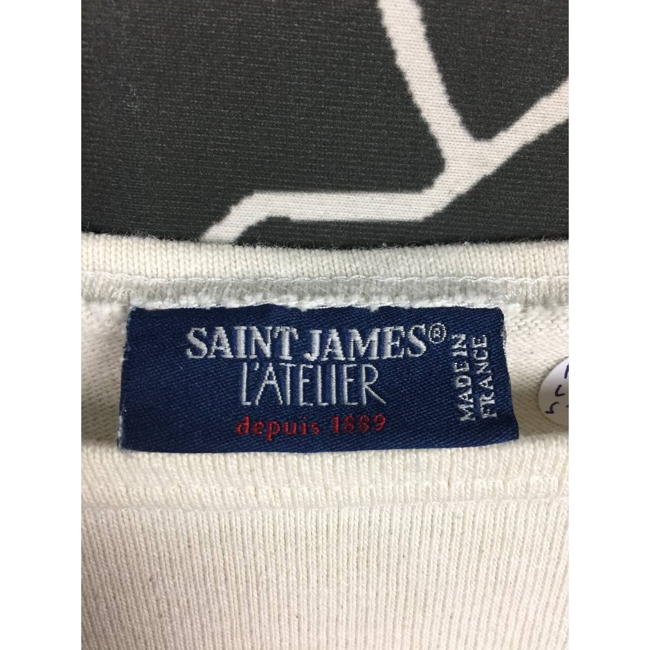 Saint James Vtg Saint James L'atelier Made In France Longsleeve Tee Size US L / EU 52-54 / 3 - 18 Thumbnail