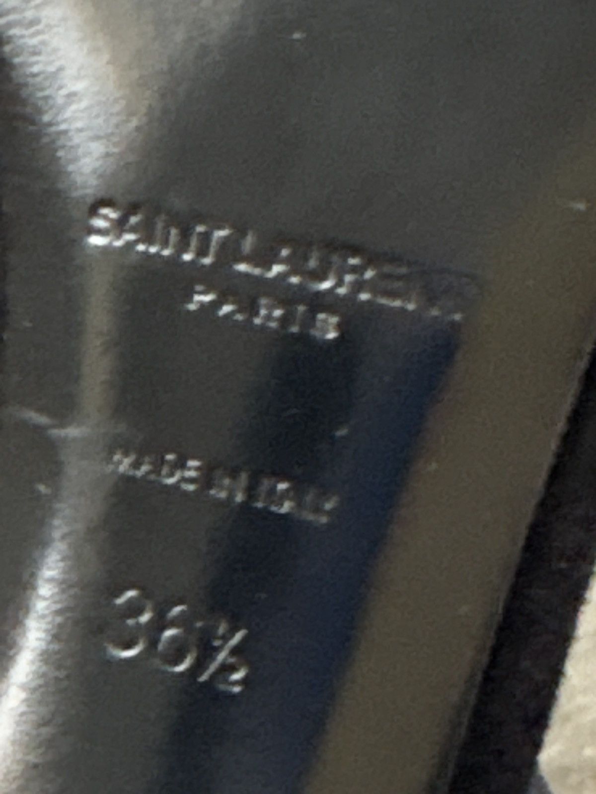 Yves Saint Laurent Saint Laurent Leather Mica 105 Stud Mule Black Size 6.5 Size US 6.5 / IT 36.5 - 16 Thumbnail
