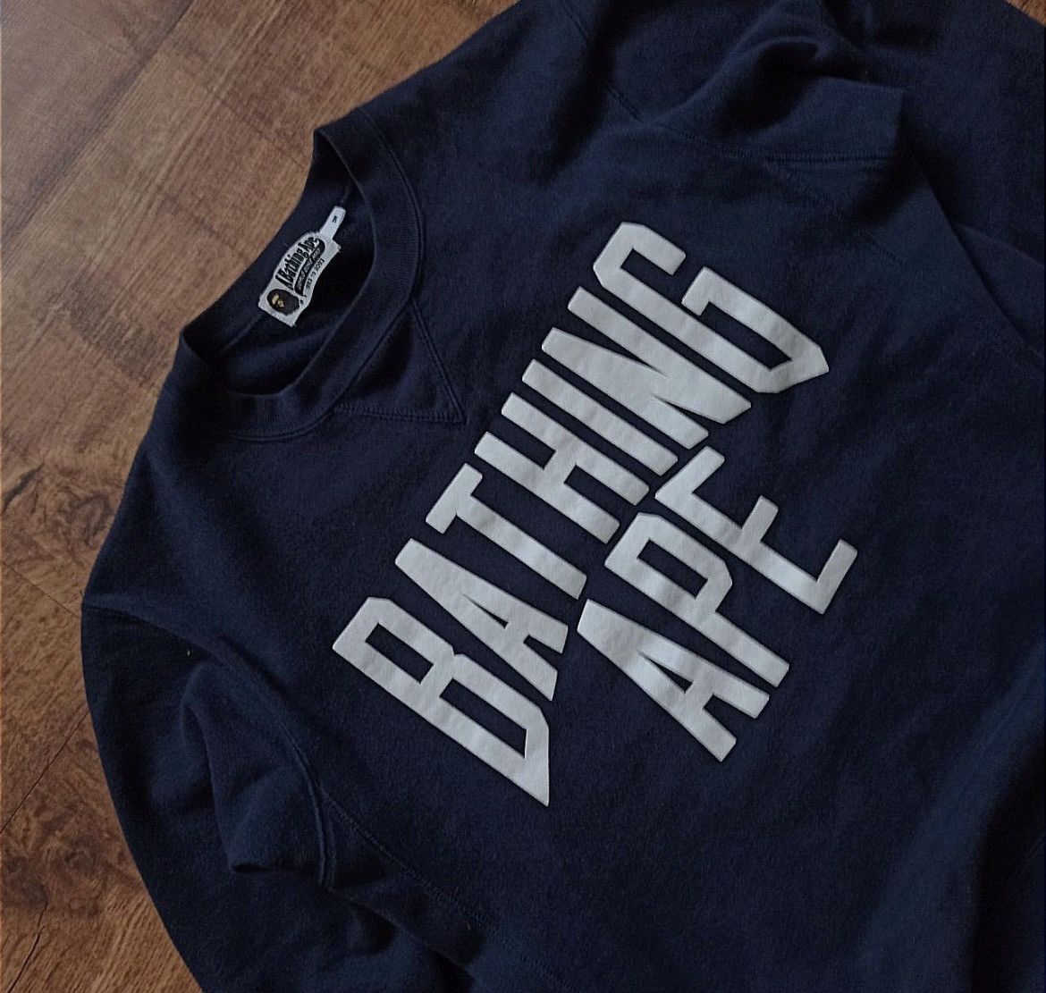 Bape NYC Logo Crewneck Size US M / EU 48-50 / 2 - 2 Thumbnail