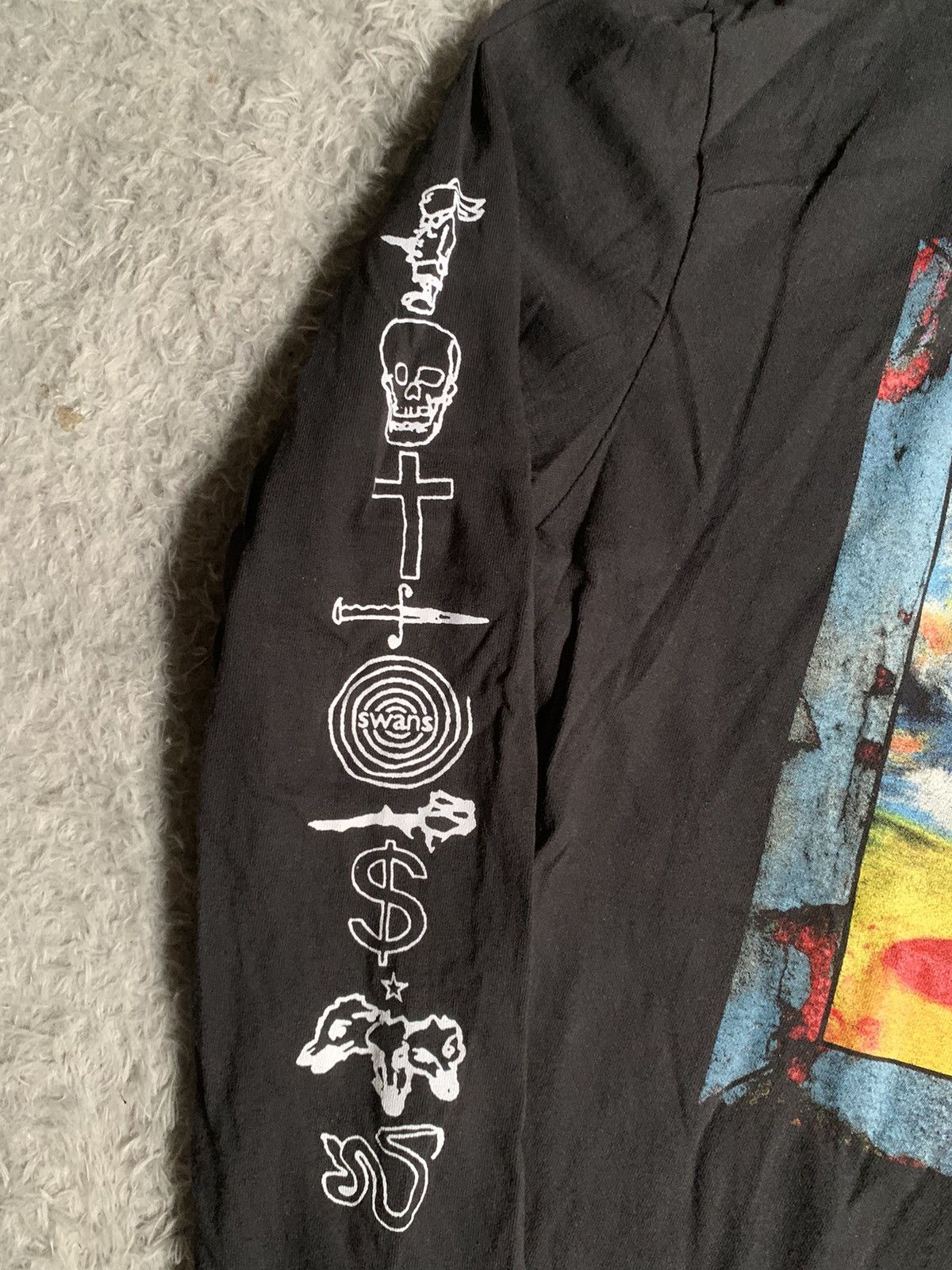 Band Tees Swans - Love Of Live Longsleeve Tee erd grunge rock Size US XL / EU 56 / 4 - 4 Thumbnail