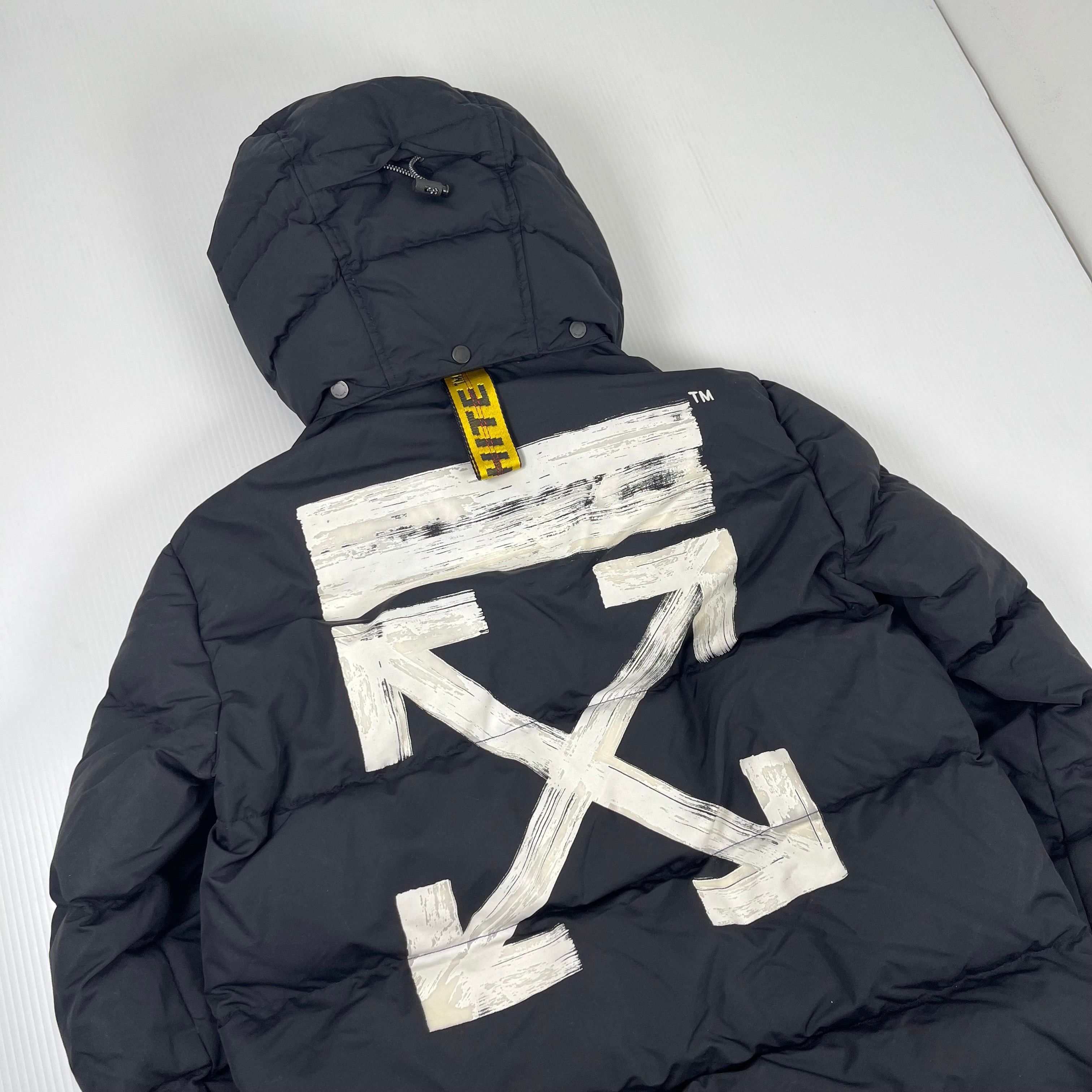 Off-White Off-White Brushed Diagonal Quilted Down Jacket M Size US M / EU 48-50 / 2 - 4 Thumbnail