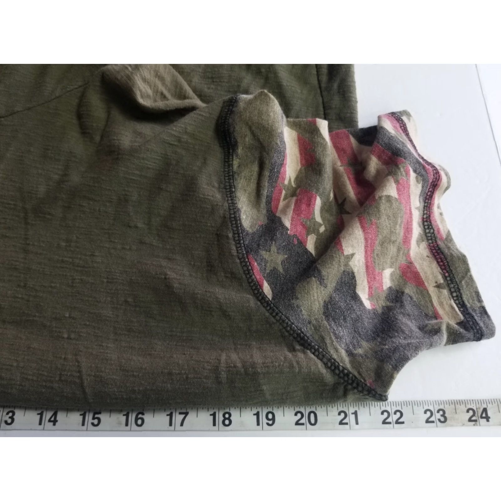 Vintage 1775 Shirt Hoodie Army Green Long Sleeve T-Shirt Size Large Men Size US L / EU 52-54 / 3 - 4 Thumbnail