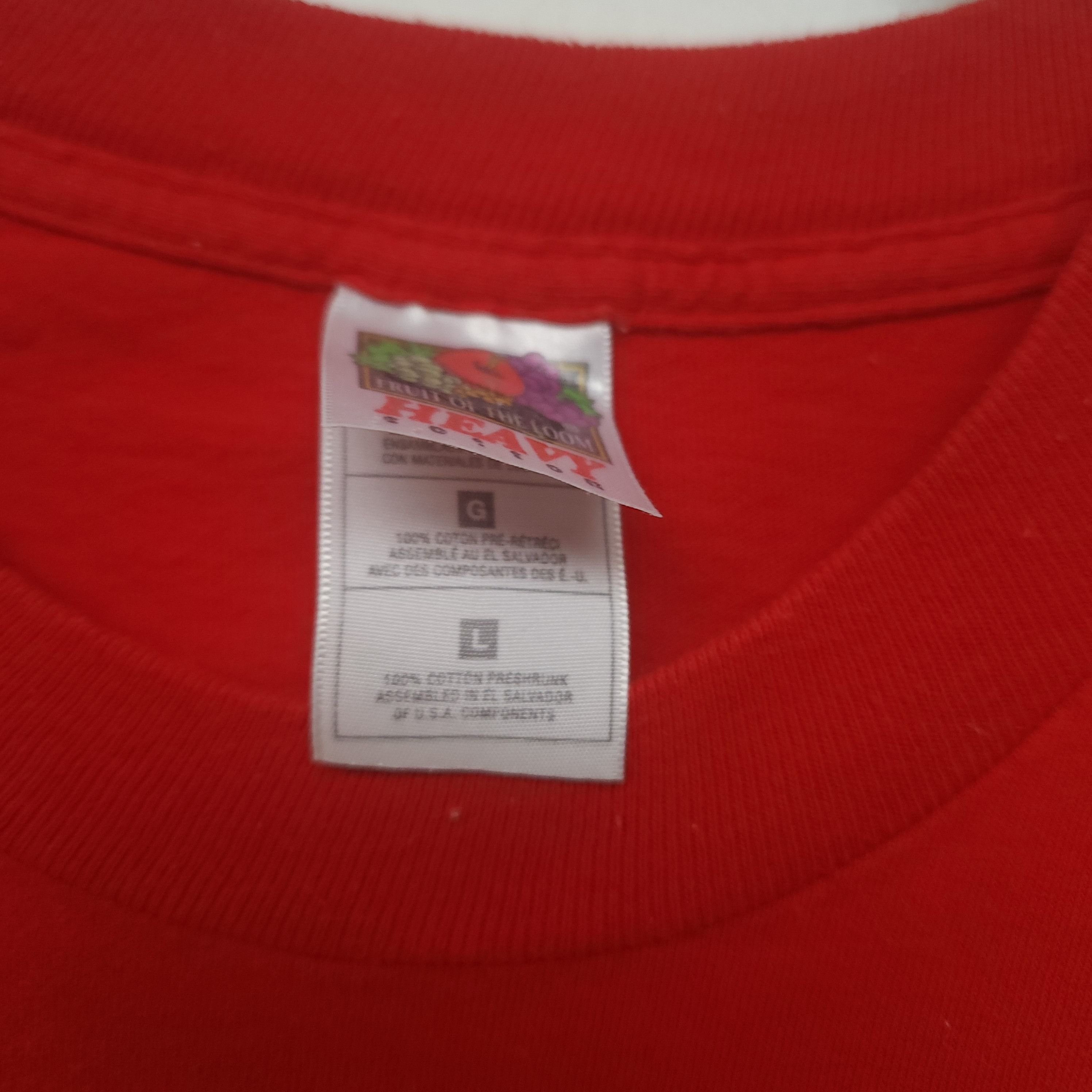 Vintage Vintage 90s Cornell University T-Shirt Size US L / EU 52-54 / 3 - 3 Thumbnail