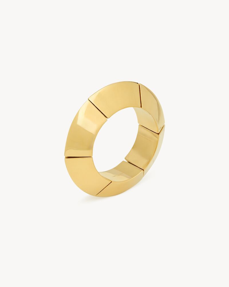 Saint Laurent Paris o1s1wg110126 804325 Size: OS / Bangle in Metal Bracelet Size ONE SIZE - 1 Thumbnail