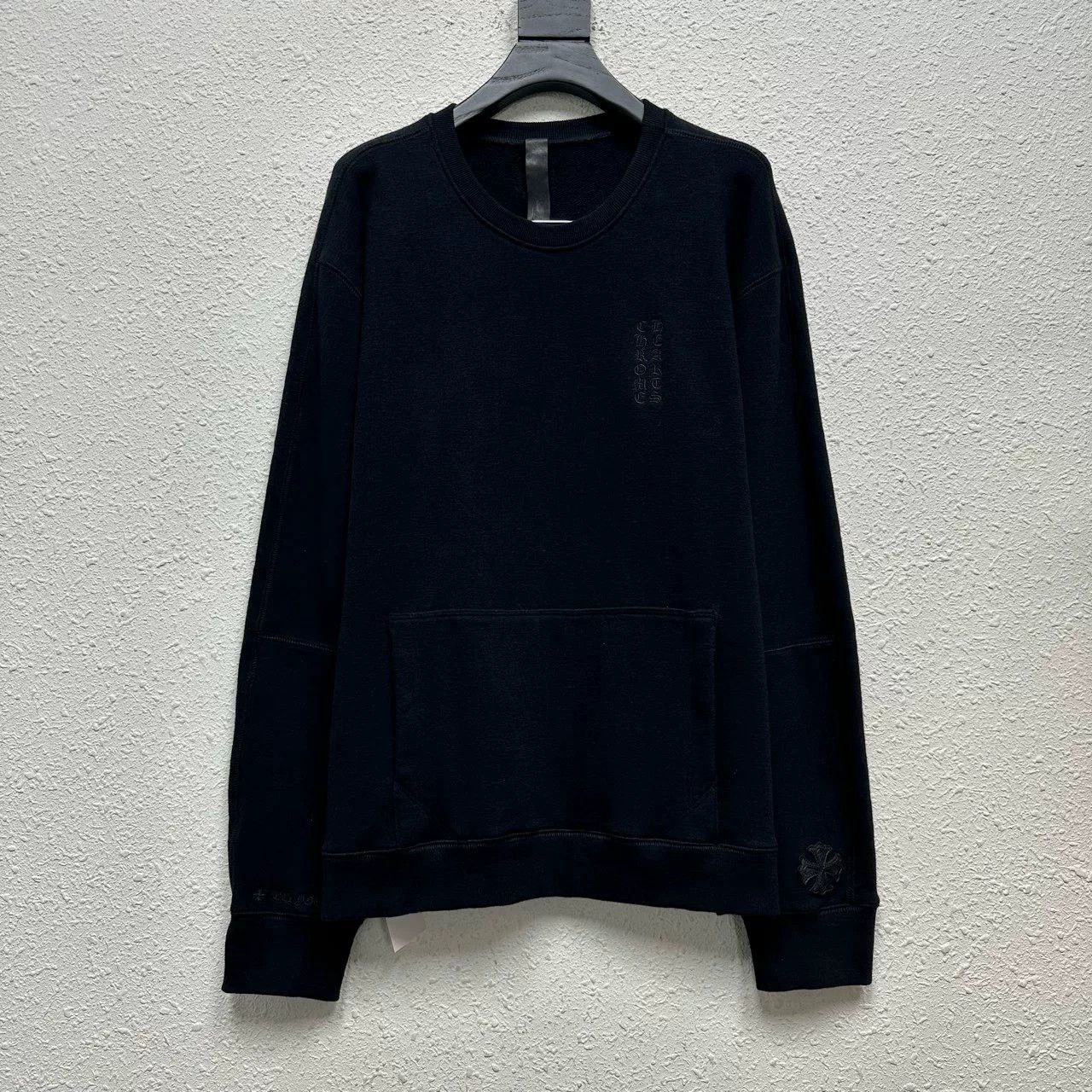 Chrome Hearts Chrome Hearts Sanskrit Cross Leather Patch Hoodie Size US XL / EU 56 / 4 - 1 Thumbnail
