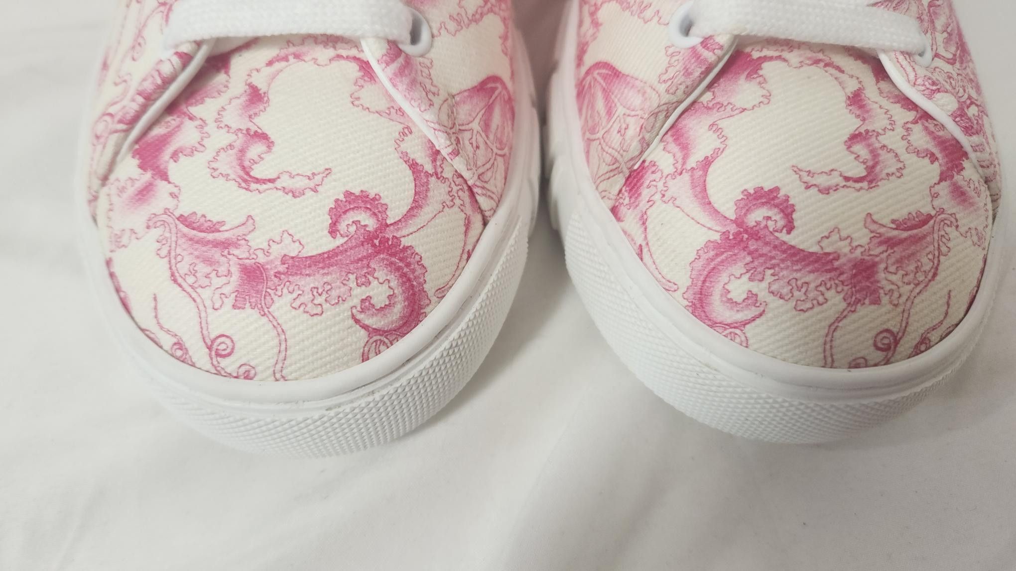 Versace Versace Barocco Greca Sneakers Size US 8.5 / IT 38.5 - 10 Thumbnail