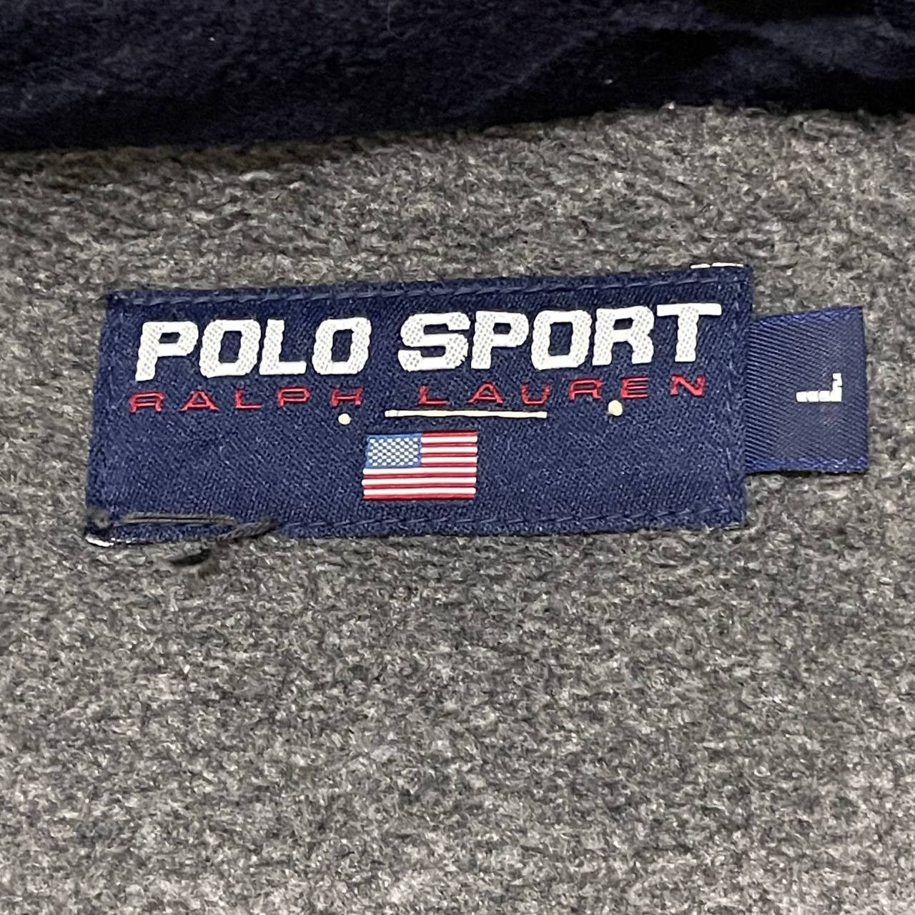 Polo Ralph Lauren Vintage Polo Sports Ralph Lauren Fleece Zipper Jacket Size US L / EU 52-54 / 3 - 9 Thumbnail