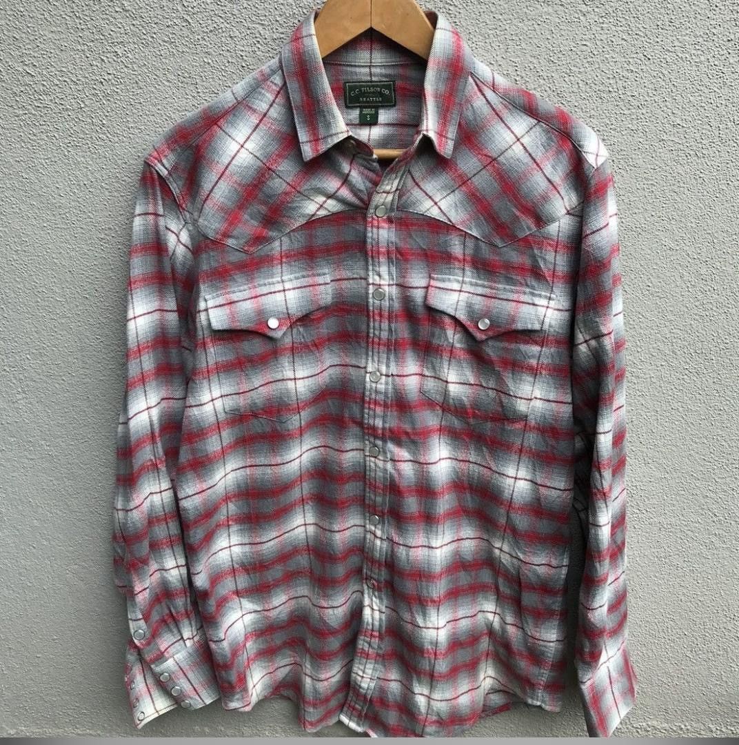 Filson CC FILSON co shadow plaid shirt Size US M / EU 48-50 / 2 - 1 Thumbnail