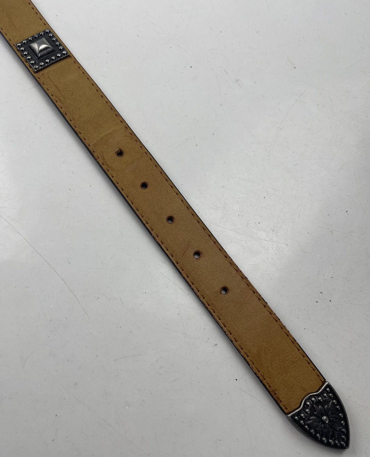 Bershka × Seditionaries bershka studded belt tc25 Size 38 - 3 Thumbnail