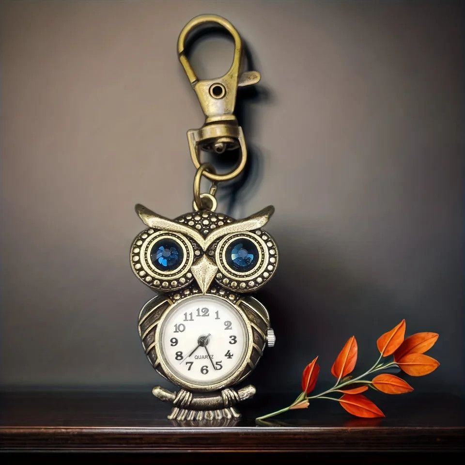 Japanese Brand × Vintage Vintage Noble 🦉 Owl Diamond Keychain Size ONE SIZE - 3 Thumbnail