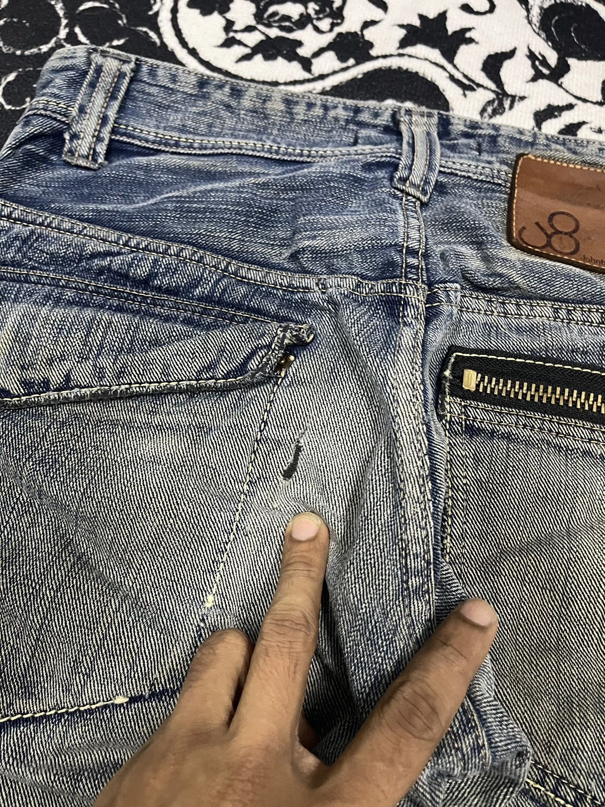 Japanese Brand 90s HYSTERIC GLAMOUR INSPIRED WASHABLE JEANS BRAND JOHNBULL Size US 29 - 19 Thumbnail