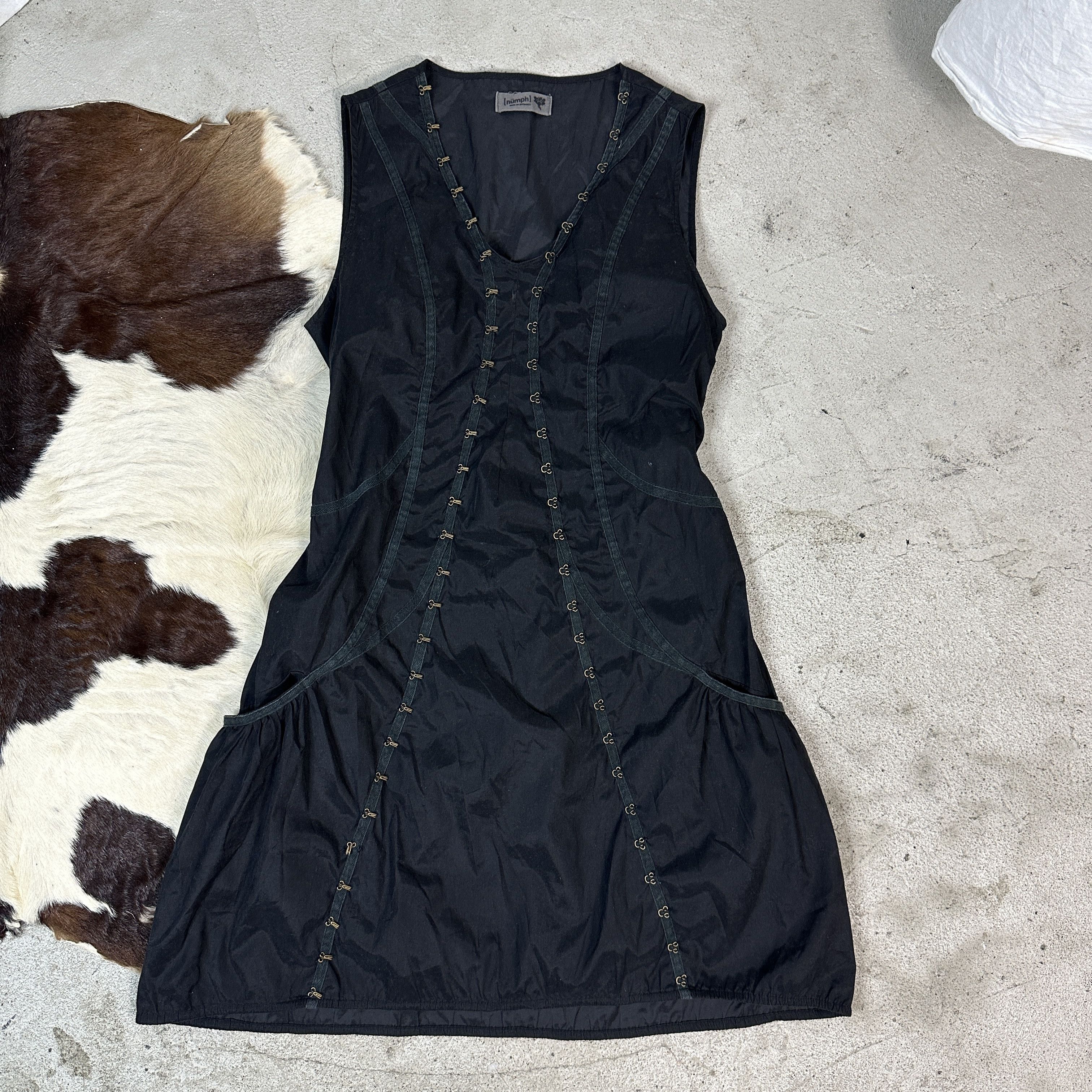 Vintage Asymmetrical Dress Vintage Avant Garde Size M / US 6-8 / IT 42-44 - 8 Thumbnail
