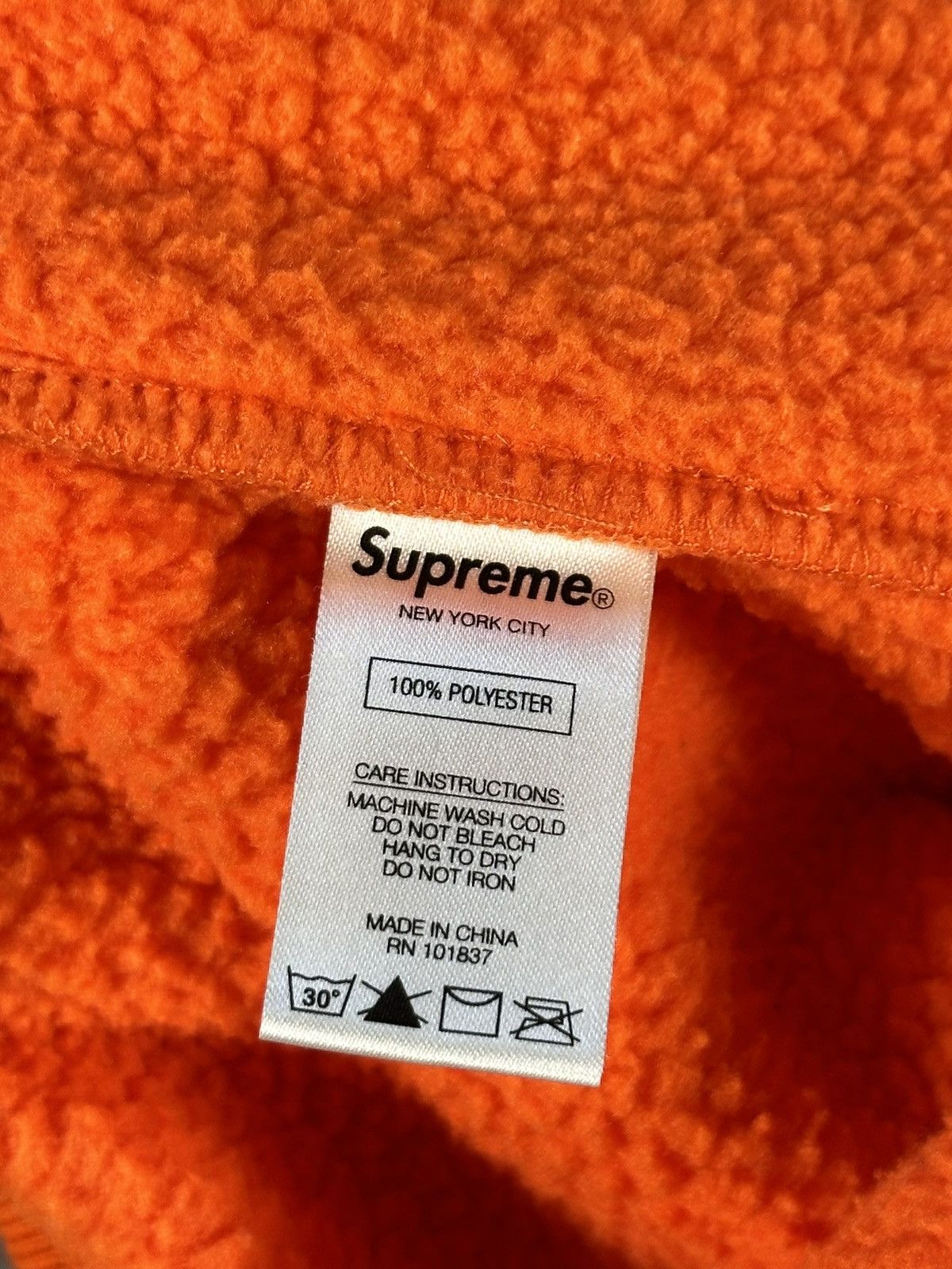 Supreme Supreme Windstopper Small Box Pants Orange Size US 32 / EU 48 - 6 Thumbnail