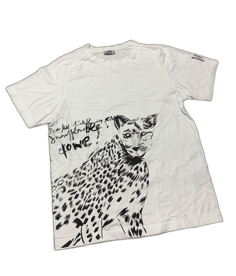Other Dior Dior leopard embroidery letter logo short-sleeve-2507 Size US L / EU 52-54 / 3 - 1 Thumbnail
