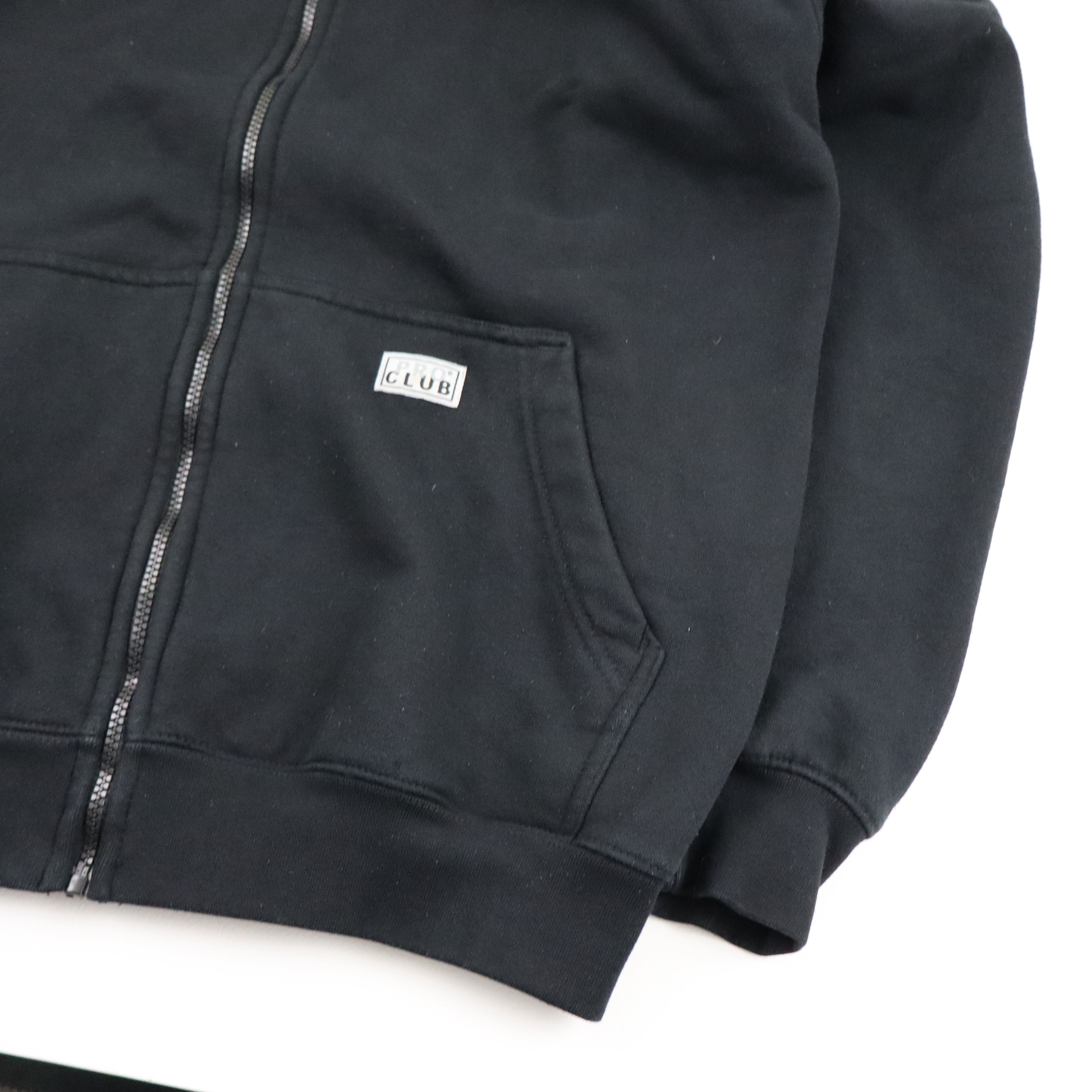 Russell Athletic × Vintage Boxy Baggy Fadded Kanye Black Zip Up Hoodie Mens Large Size US L / EU 52-54 / 3 - 6 Thumbnail